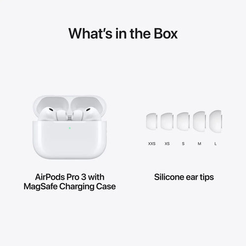 AirPods Pro 3 with active noise cancellation